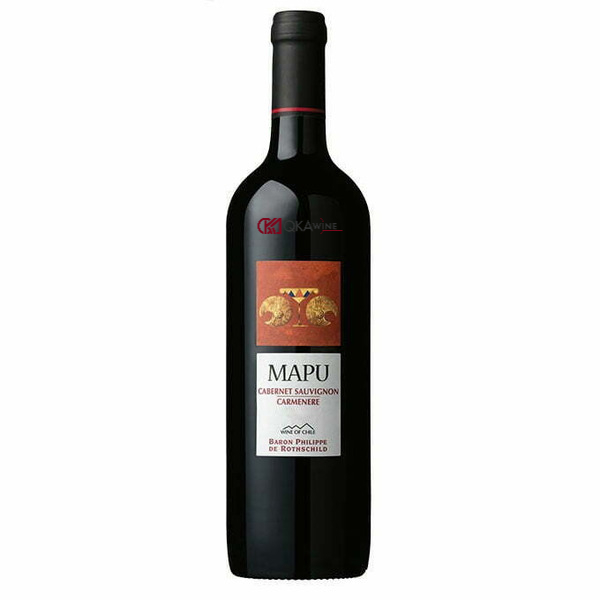 Rượu vang Chile Baron P.de Rothschild Mapu giá rẻ làm quà tết