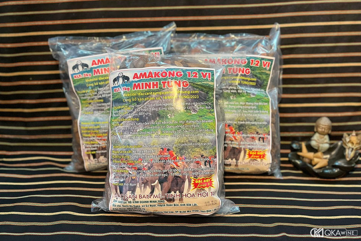 Tác dụng của rượu Amakong