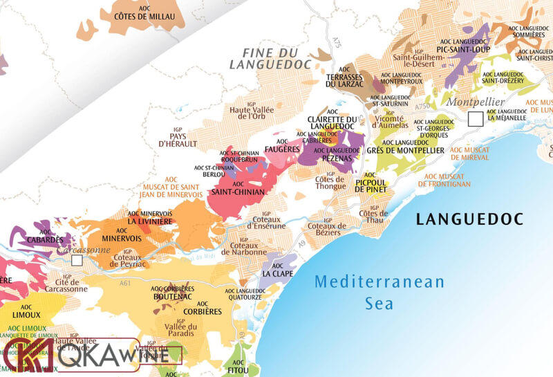 Khí hậu và thổ nhưỡng vùng Languedoc-Roussillon