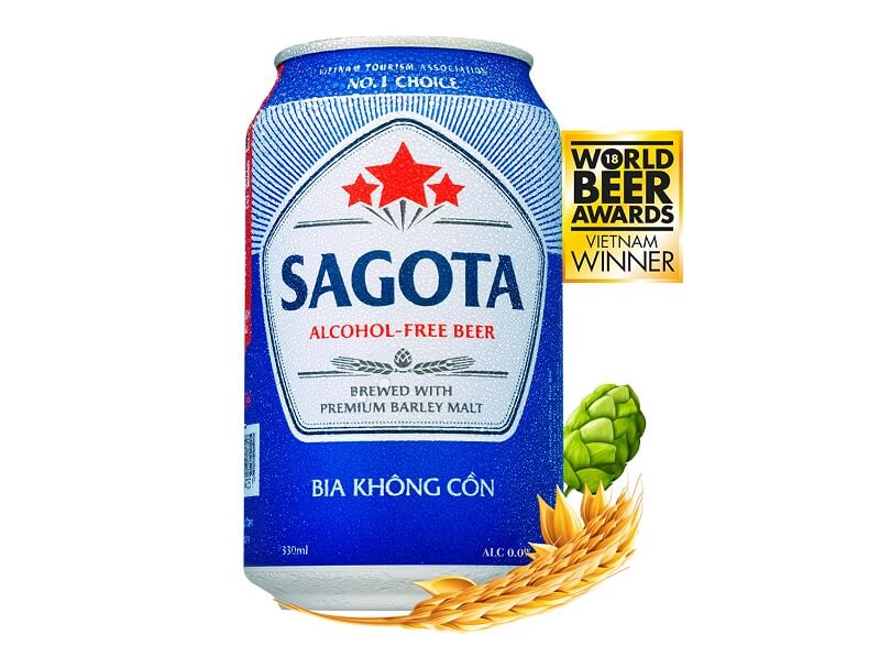 Bia không độ cồn Sagota