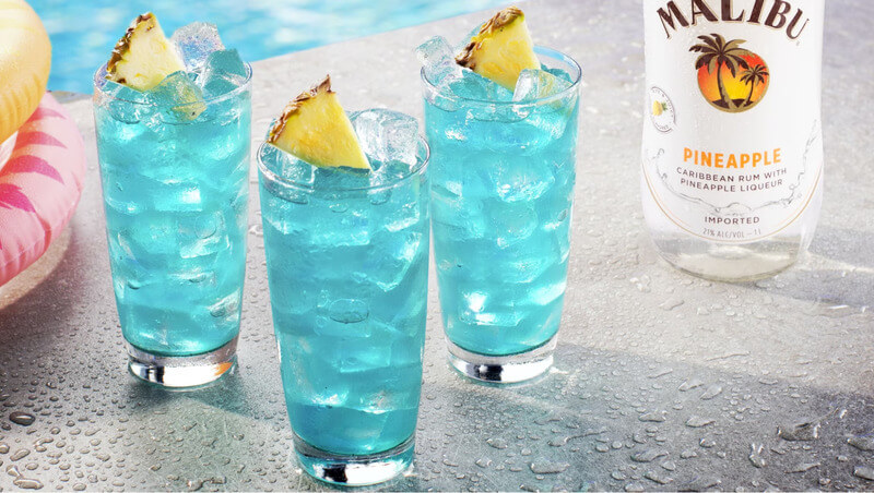 Công thức pha chế Cocktail Blue Hawaiian