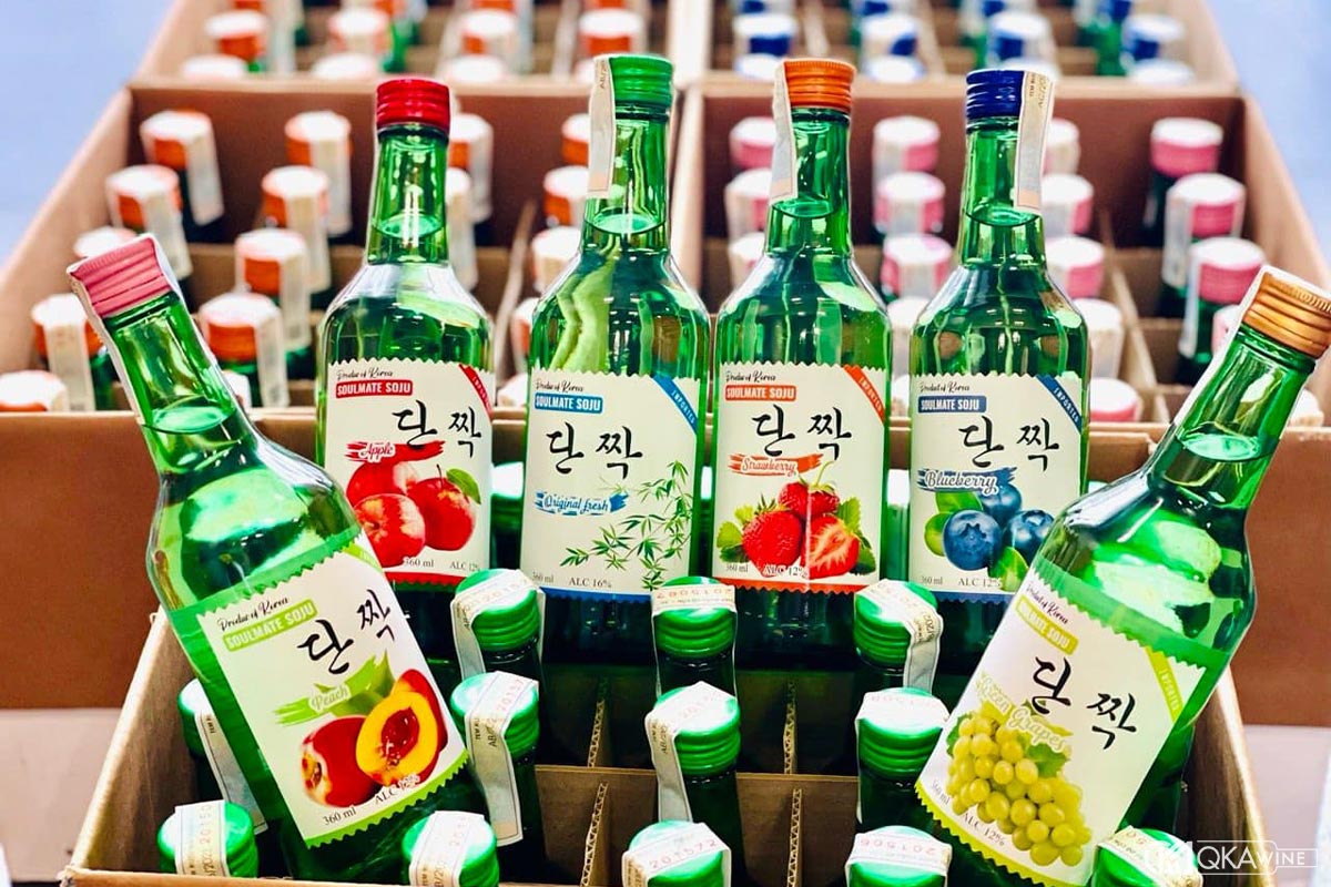 Một thùng Soju bao nhiêu chai?
