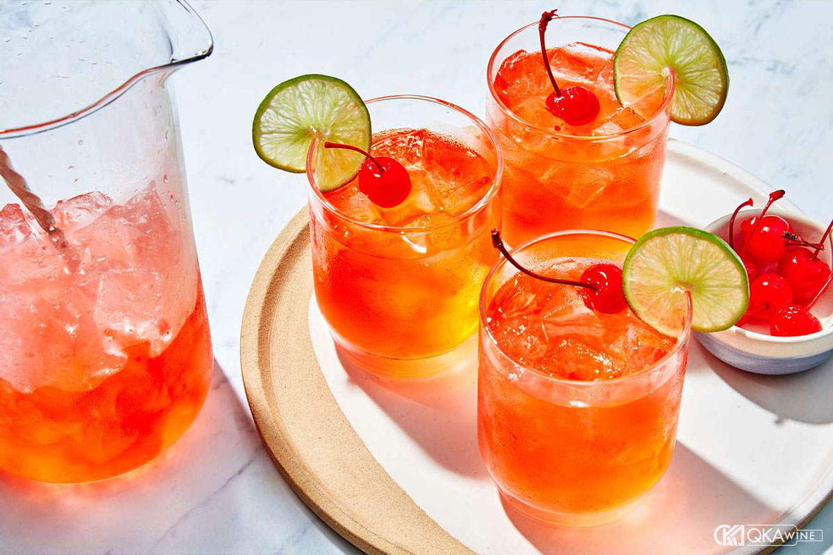 Rượu Vodka pha với Cherry