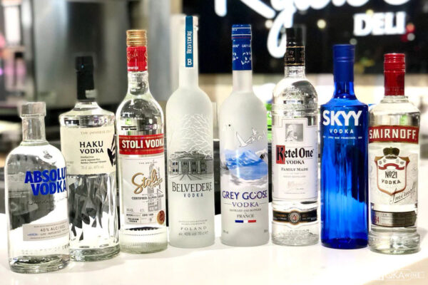 Thương hiệu rượu Vodka nổi tiếng nhất