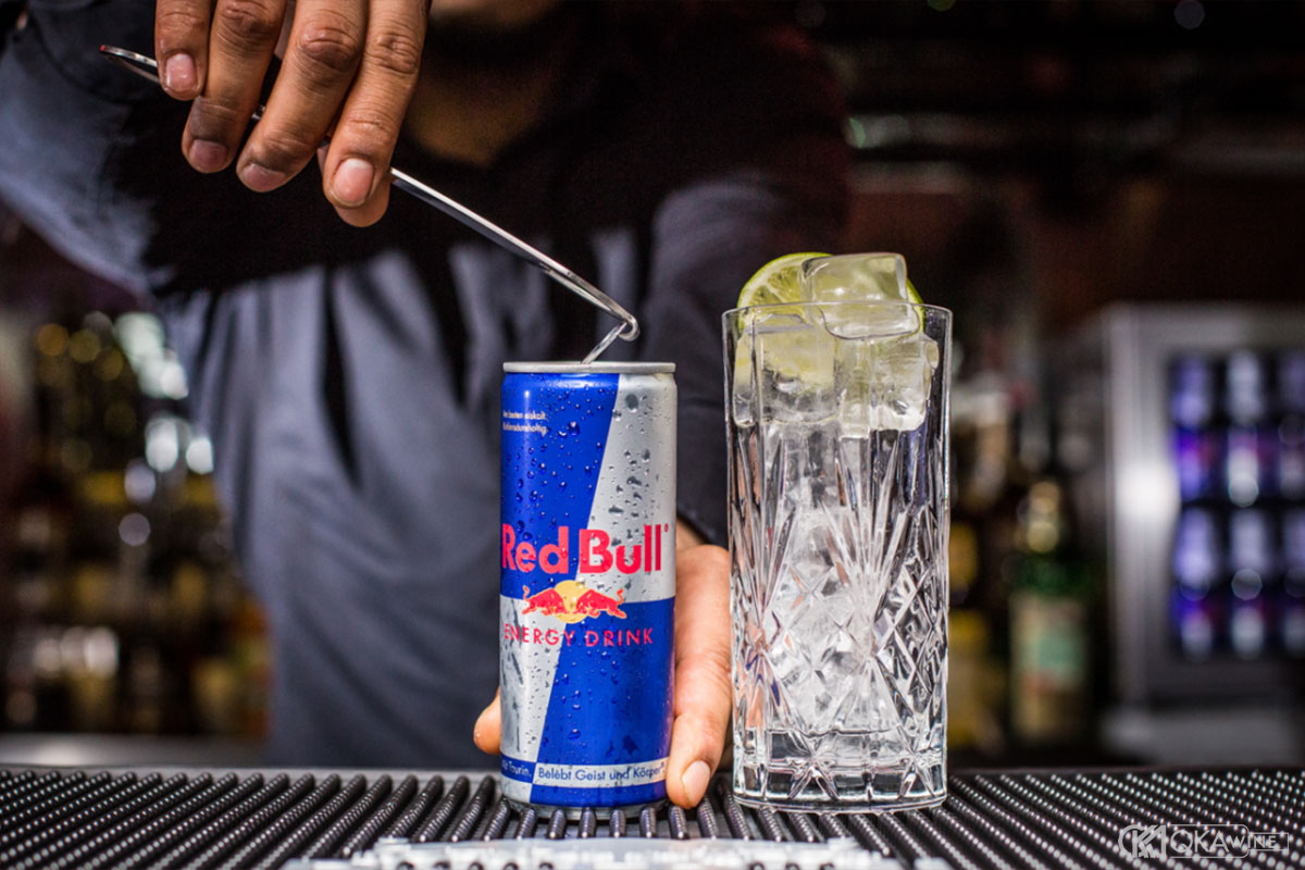 Vodka pha với Redbull