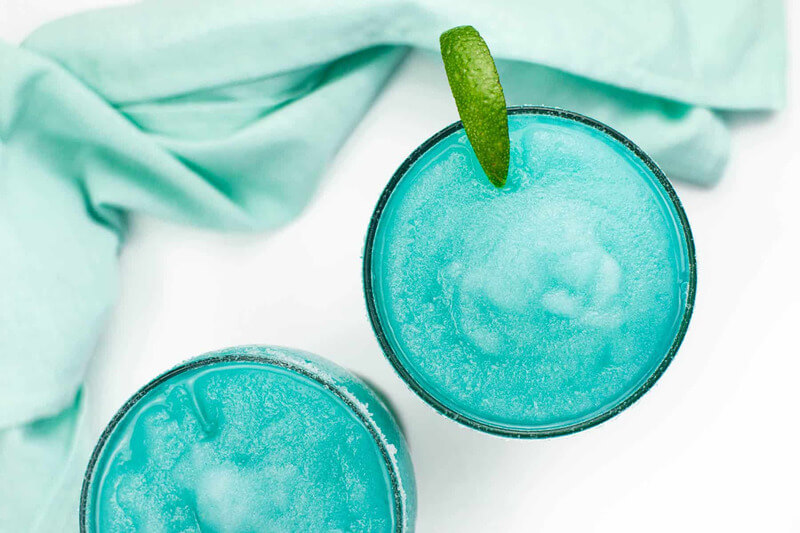 Công thức pha chế Cocktail Blue Margarita đá xay