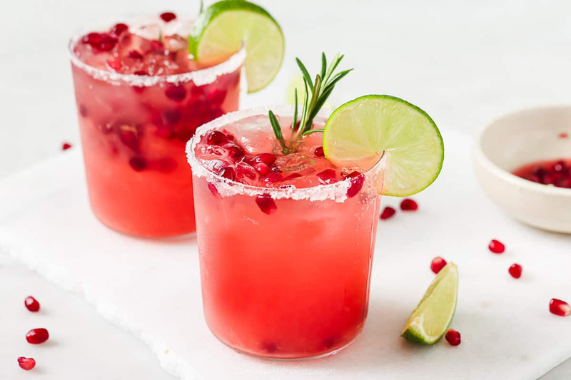 Công thức pha chế Cocktail Margarita lựu