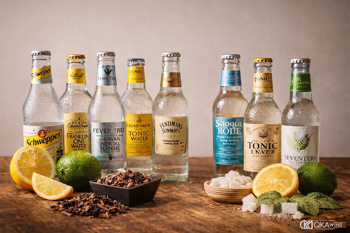 Tonic khác soda, club soda và sparkling water thế nào?
