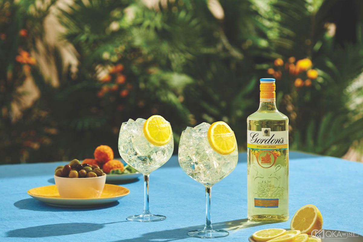 Gin Gordon’s & Sicilian Lemon & Tonic