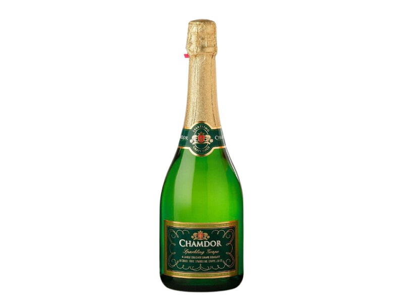 Vang nổ không độ Chamdor Sparkling White Grape