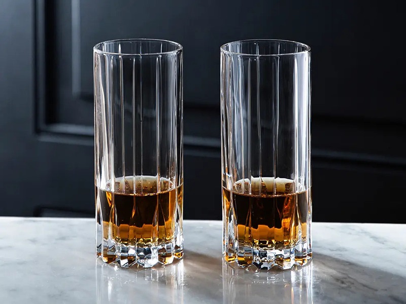 Ly Highball uống rượu Whisky