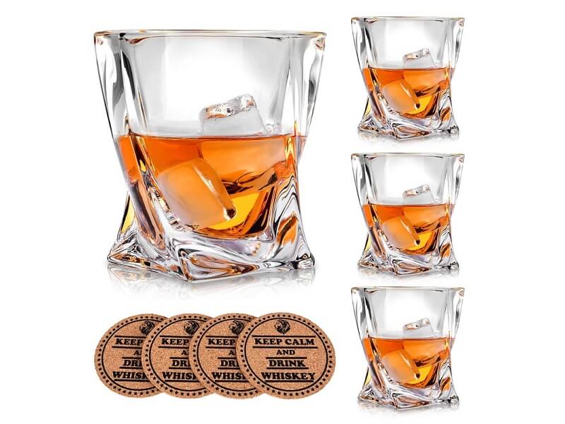 Chất liệu phổ biến của ly rượu Whisky cao cấp