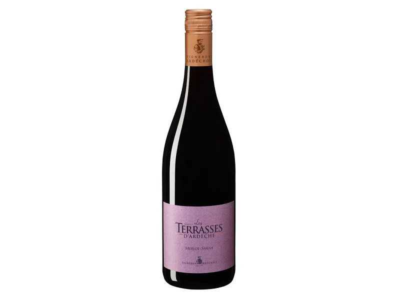 Vignerons Ardechois Les Terrasses D'ardèche Syrah - Merlot Red 2021