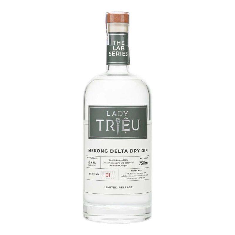 Lady Trieu Mekong Delta Dry Gin 750ml