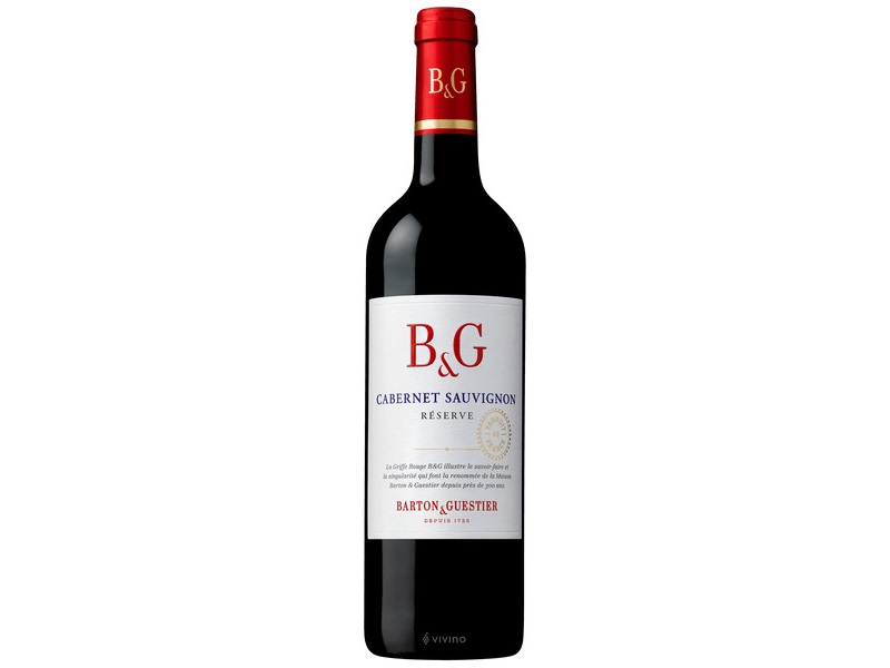 Rượu vang đỏ Barton & Guestier B&G Reserve Cabernet Sauvignon