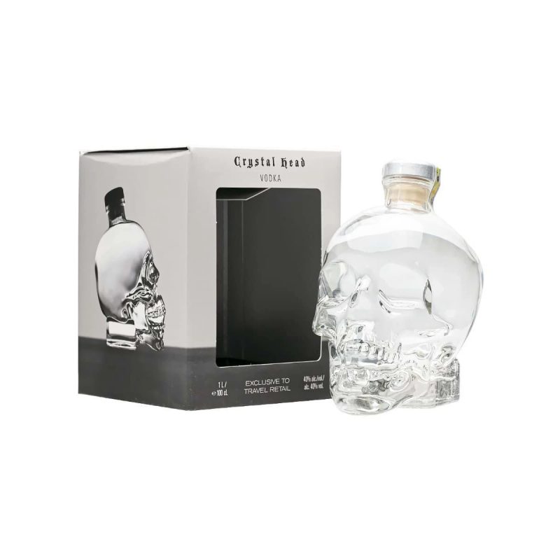 Rượu Vodka Crystal Head 1L