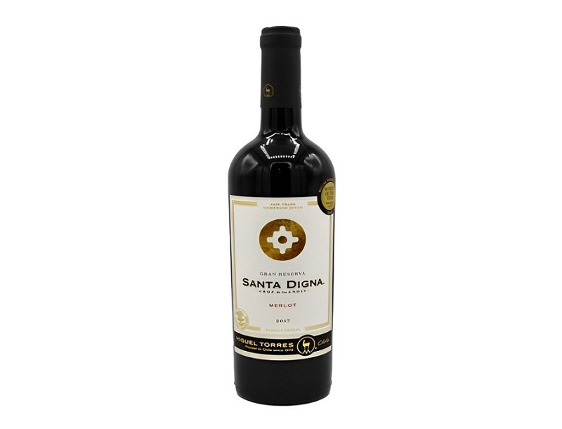 Vang đỏ Chile Miguel Torres, Santa Digna Merlot Reserva