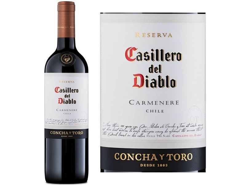 Vang đỏ Casillero Del Diablo Reserva Carmenere