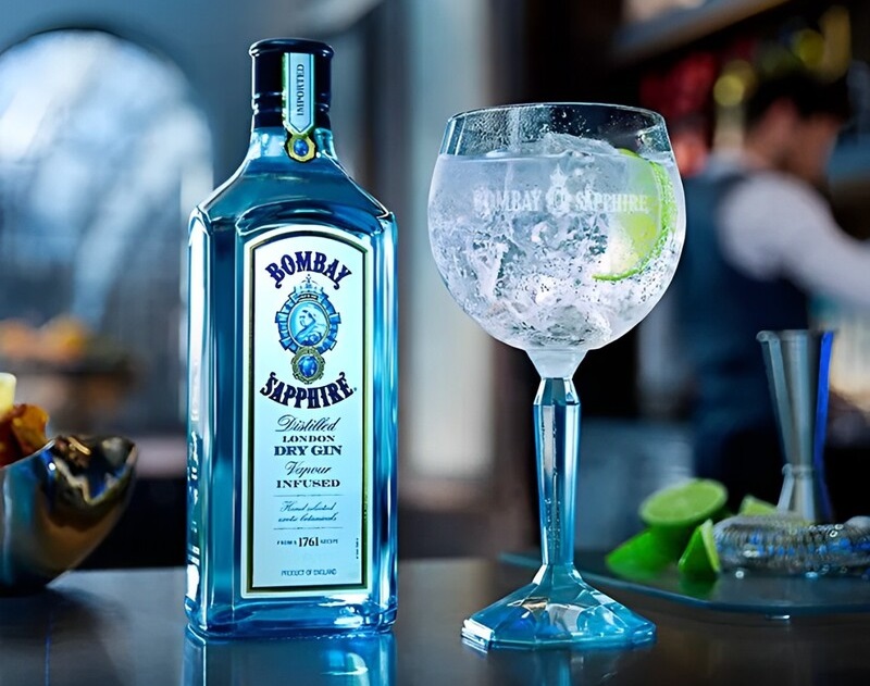 hương vị rượu bombay sapphire