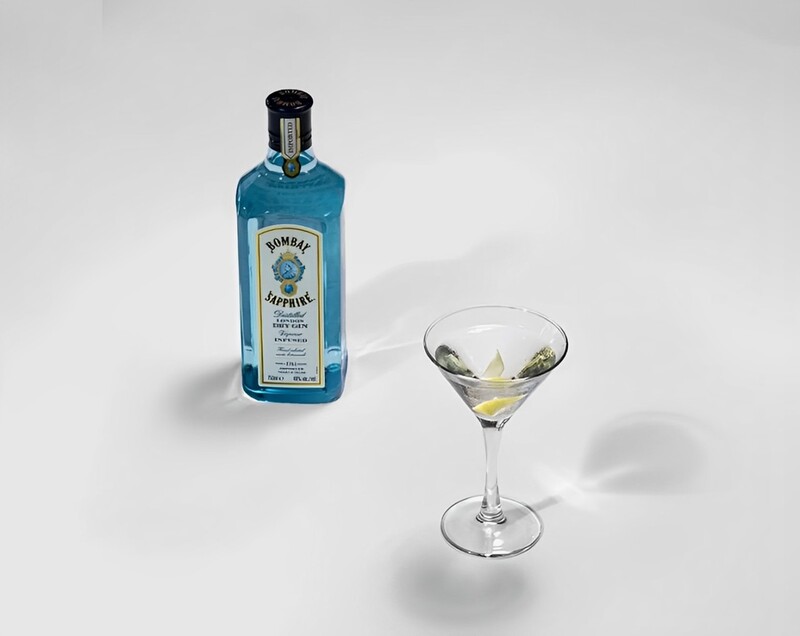 Bombay Sapphire Martini Cocktail