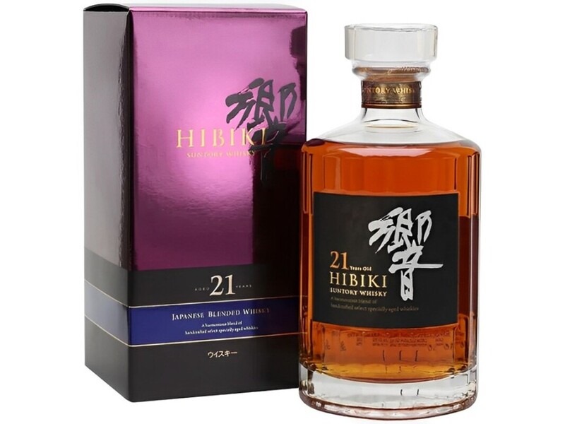 rượu Hibiki 21 thuộc thương hiệu Suntory