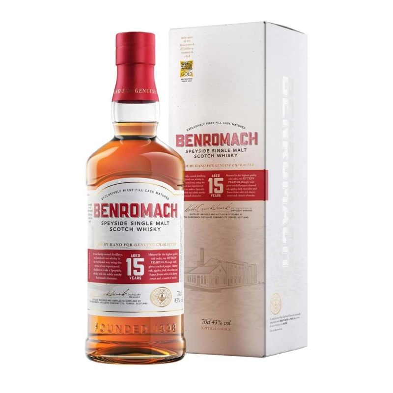 Rượu Benromach 15 năm