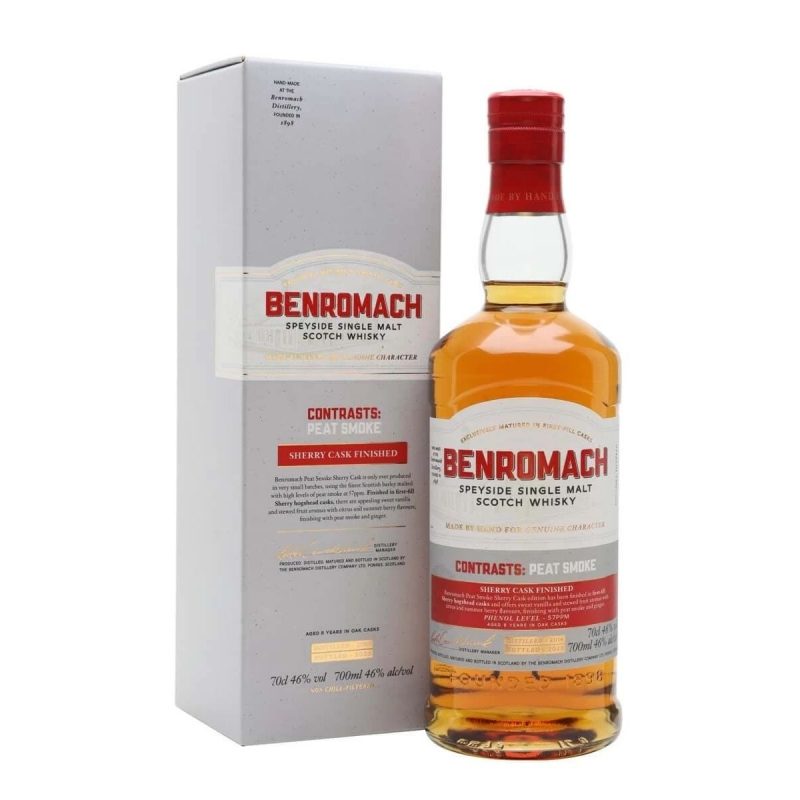 Benromach 2014 Contrasts: Peat Smoke Sherry Cask