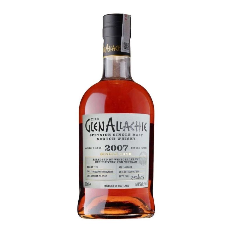 Rượu GlenAllachie 2007 Cask No.7170