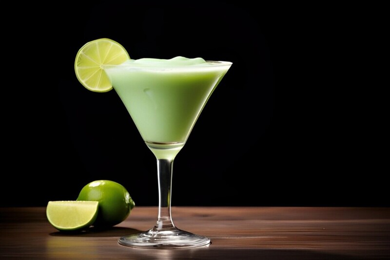 cách pha chế cocktail green daiquiri