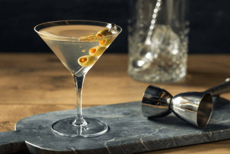 Martini classic cocktail