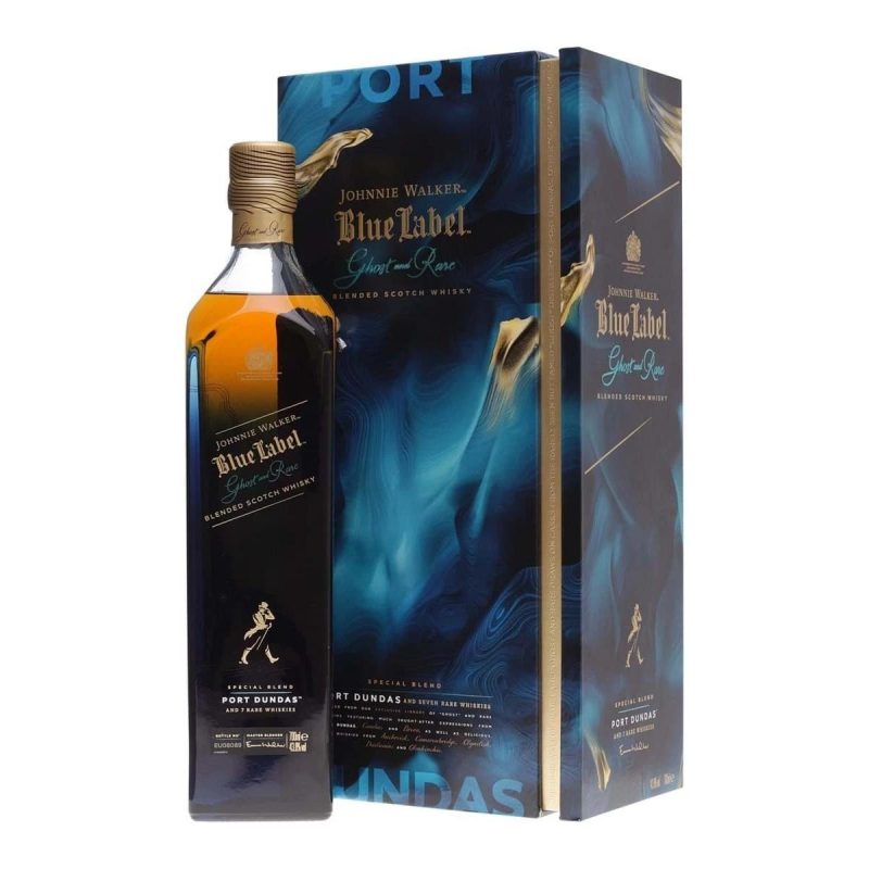 Rượu Johnnie Walker Blue Label Ghost & Rare Port Dundas