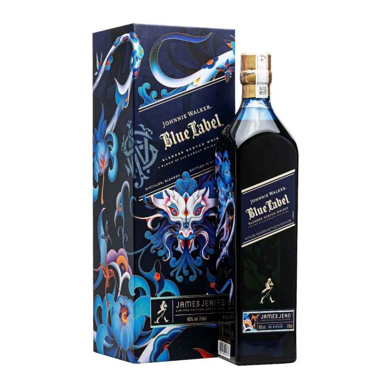 Rượu Johnnie Walker Blue nam rong - Year of Dragon