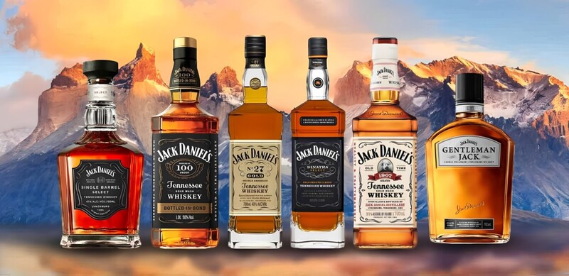 các dòng rượu jack daniels