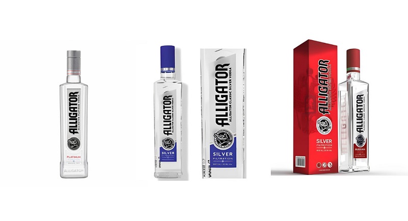 vodka cá sấu đỏ đen xanh