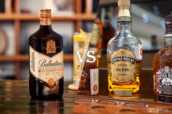 So sánh Ballantine's và Chivas