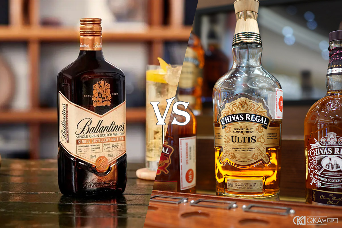 So sánh Ballantine's và Chivas