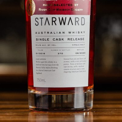 cask number trên nhãn chai whisky