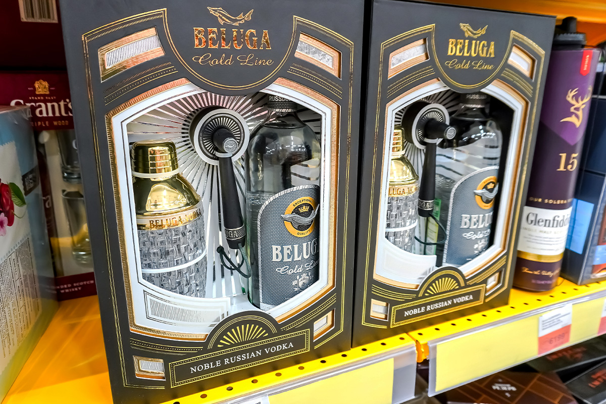 Rượu Beluga Gold Line chính hãng