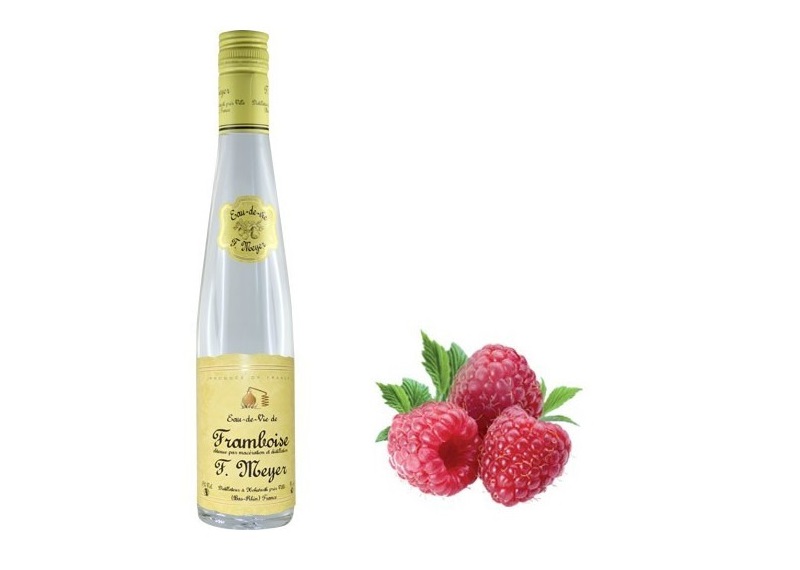 Rượu Eau de Vie làm từ quả mâm xôi