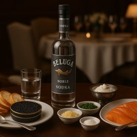Vodka Beluga uống với món gì ngon nhất?