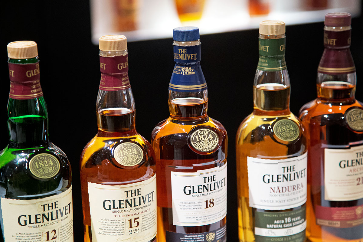 Các dòng rượu Glenlivet