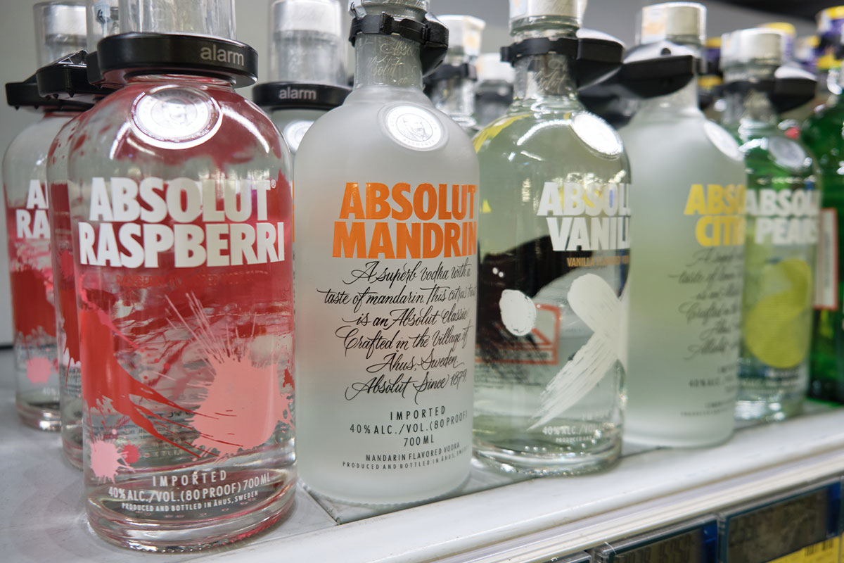Cách chọn vodka Absolut Flavours