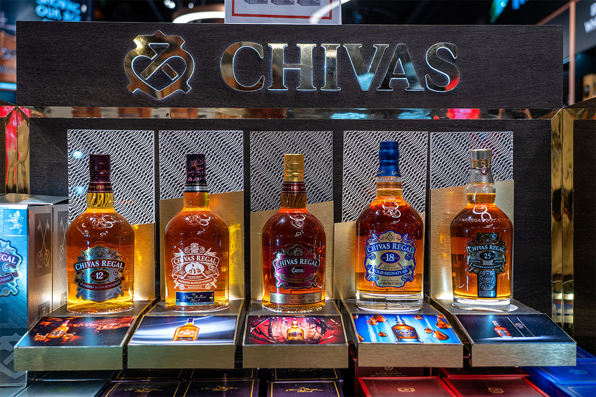Phân loại đầy đủ các dòng rượu Chivas