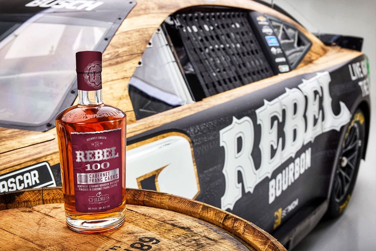 Rebel 100 Childress Vineyards Cabernet Franc Barrel Finish bourbon