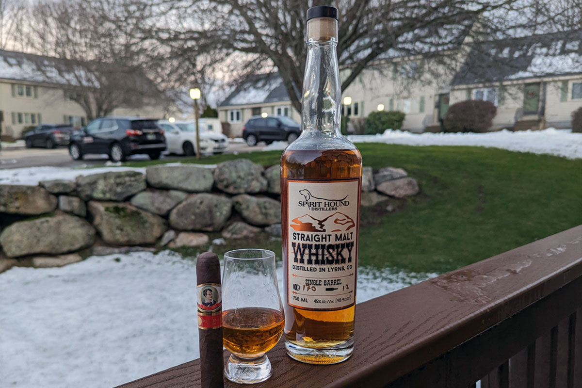 Spirit Hound Bottled in Bond Sherry Cask American Single Malt