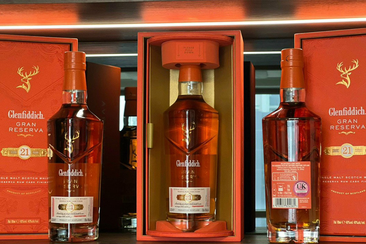 Bao bì, thiết kế và giá trị sưu tầm Glenfiddich 21