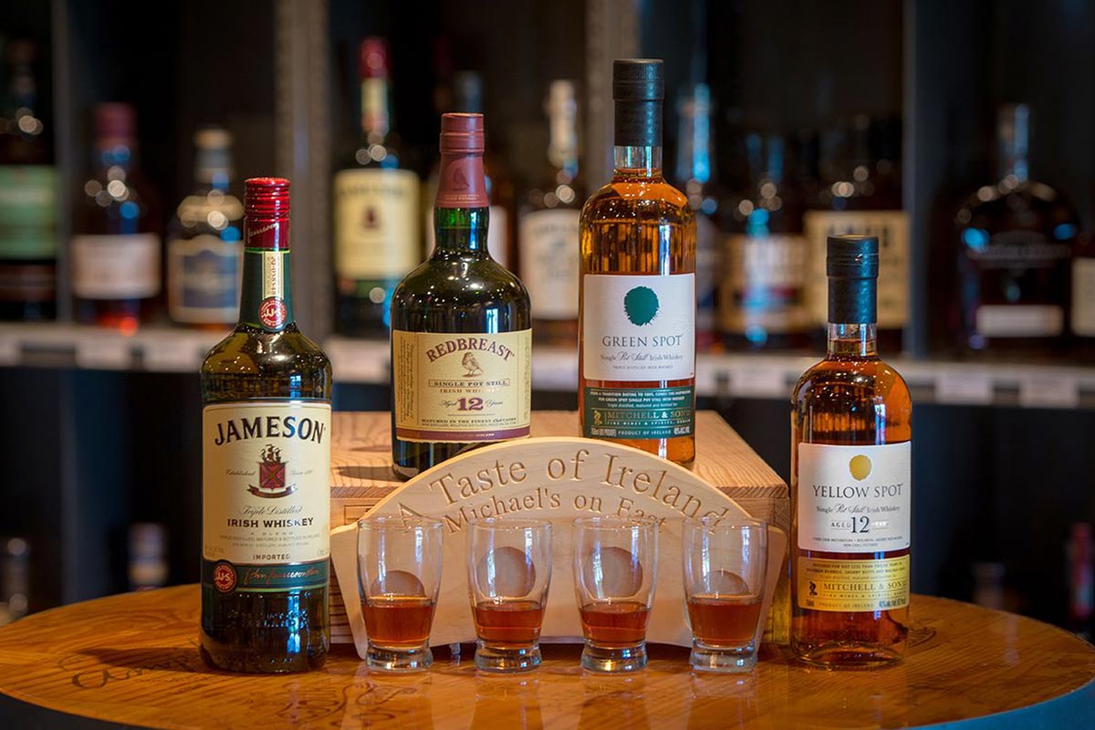 Giá rượu whiskey Ireland