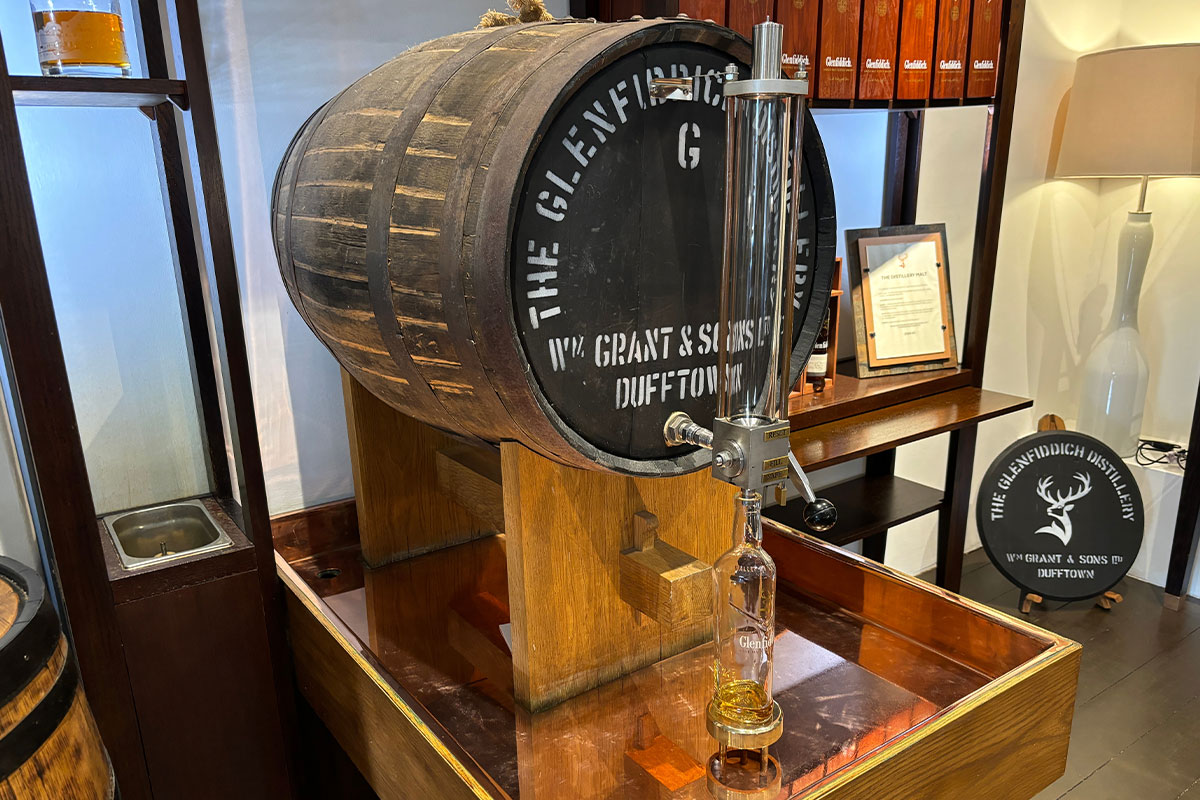 Quy trình sản xuất rượu Glenfiddich