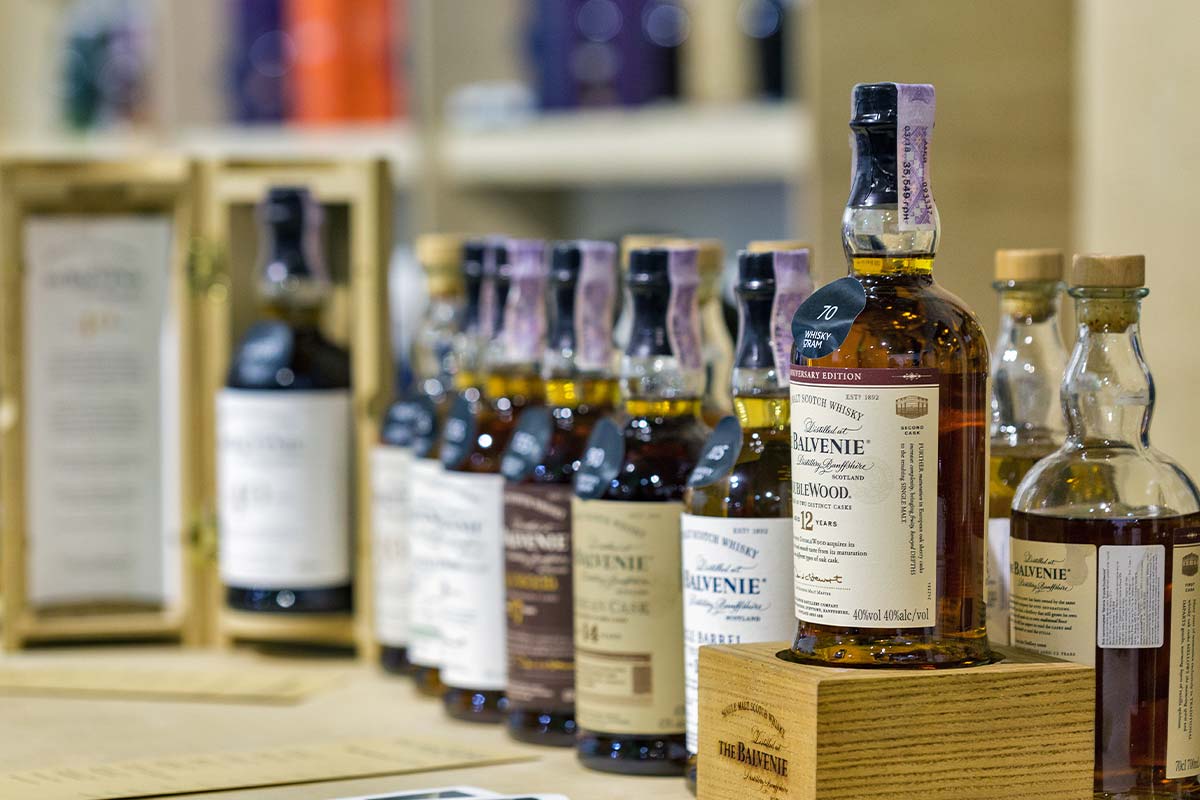 Rượu Balvenie có những dòng nào?