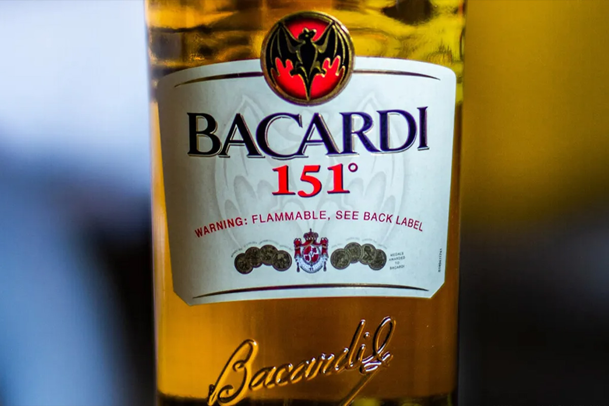 Bacardi 151 75.5% ABV từ Puerto Rico